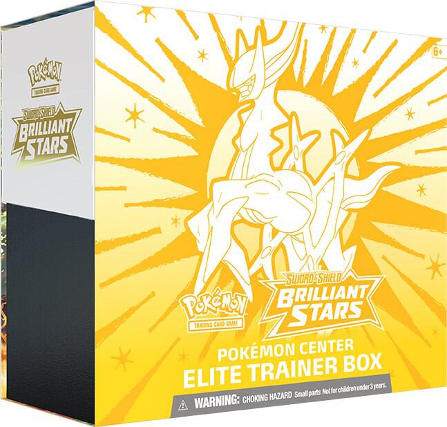 Pokemon Brilliant Stars Elite Trainer Box Pokemon Center