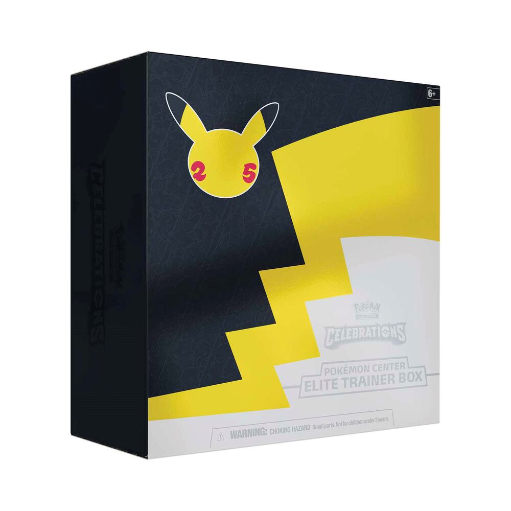 Pokemon Celebrations Elite Trainer Box Pokemon Center 25 Anniversary
