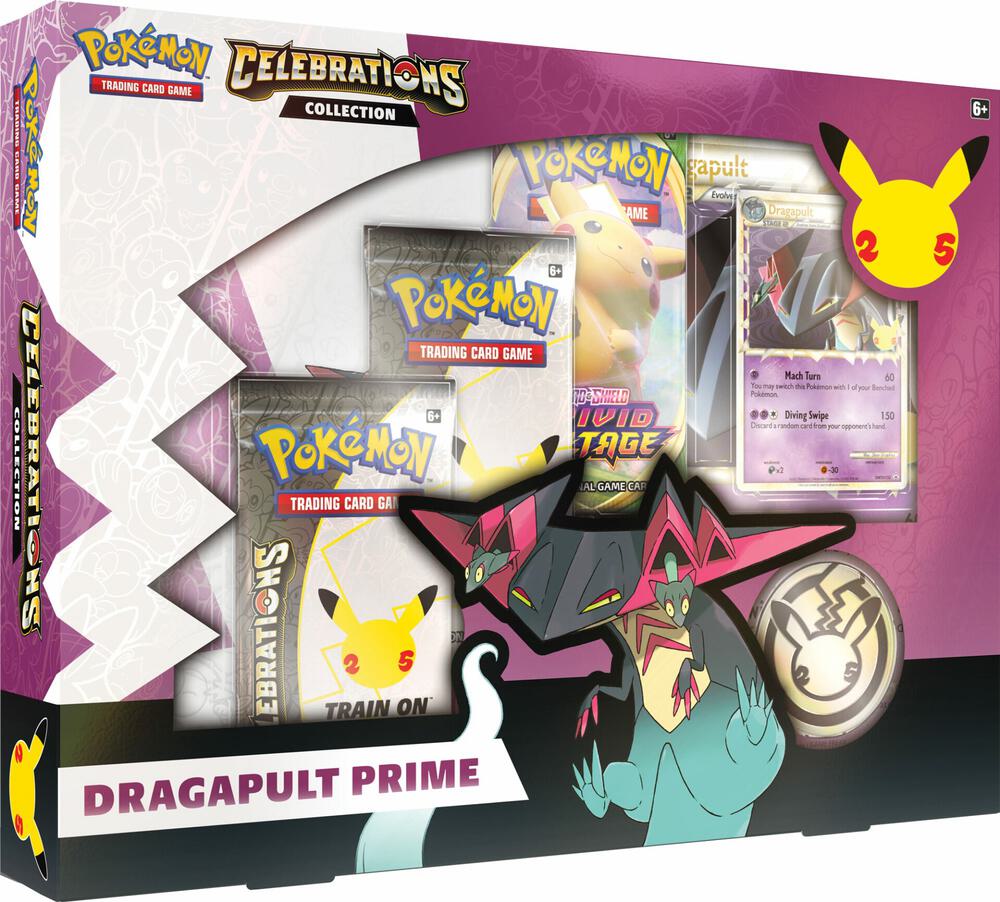 Pokemon Celebrations Dragapult Prime Box