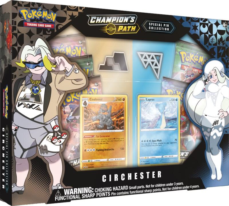 Pokemon Champion's Path Special Pin Collection