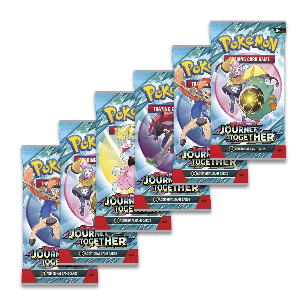 Pokemon Journey Together SV09 Booster Pack x10