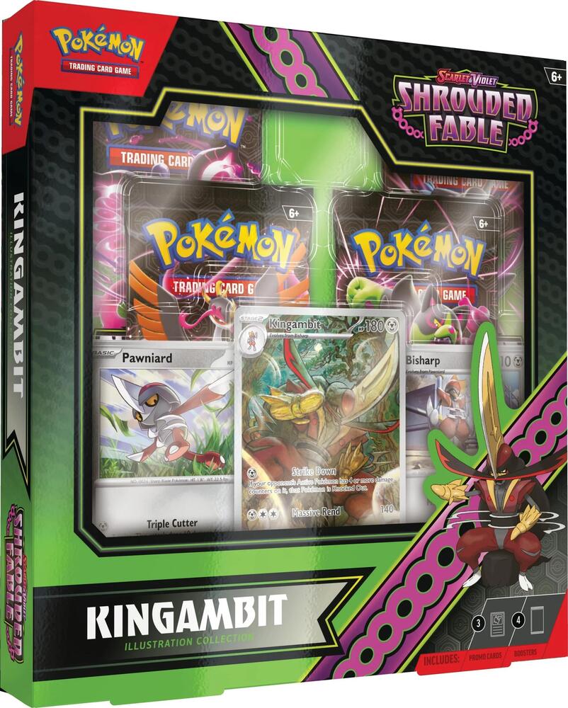 Pokemon Kingambit Illustration Collection - SV: Shrouded Fable