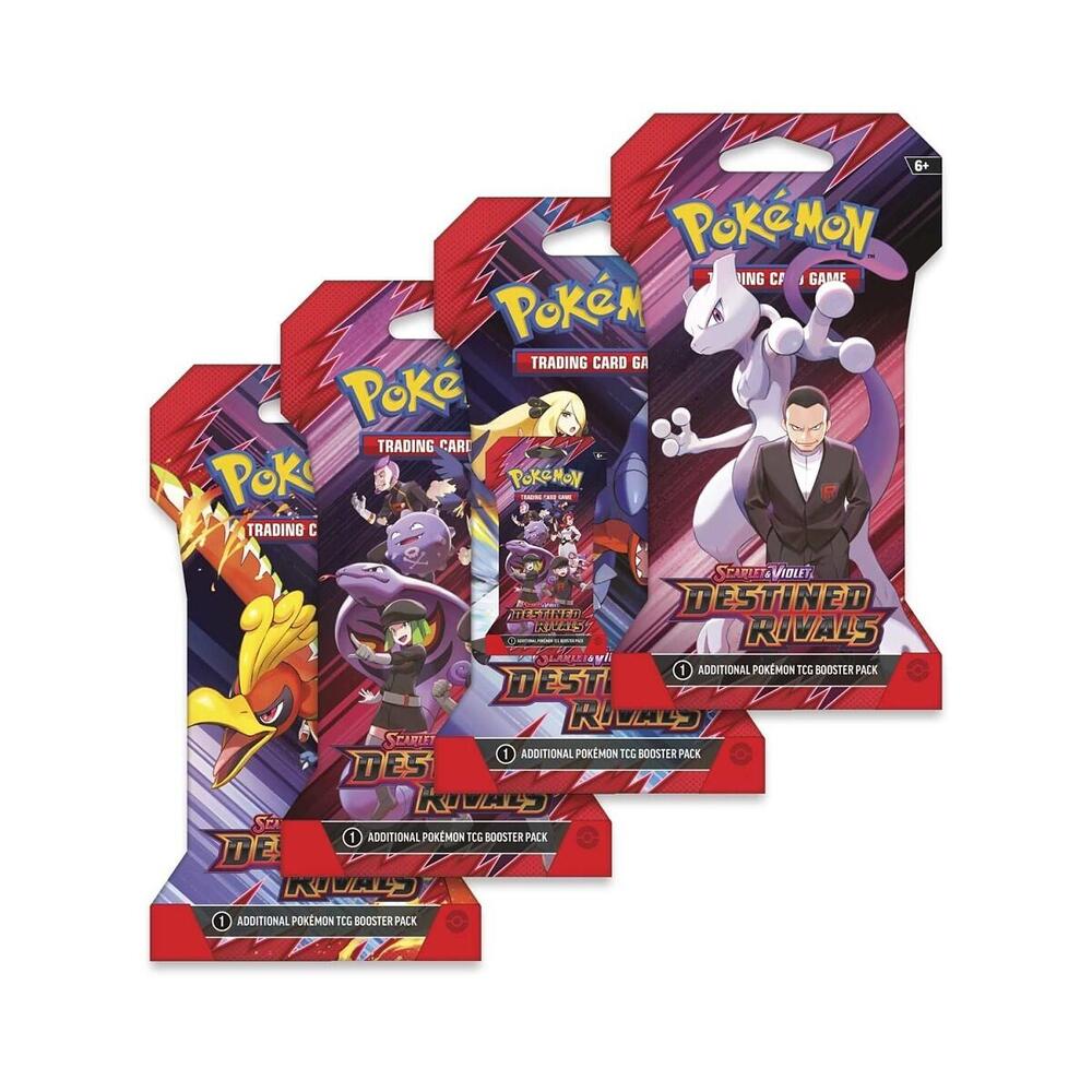 Pokemon Destined Rivals Sleeved Booster Pack x10