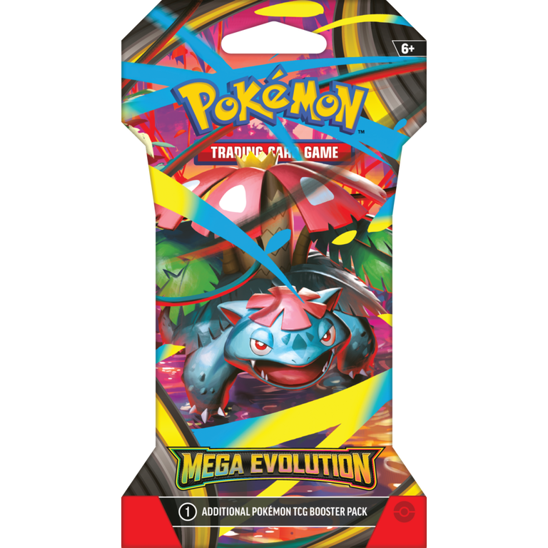 Pokemon Mega Evolution Sleeved Booster Pack