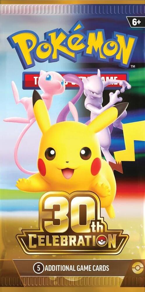 Pokemon 30th Anniversary Booster Pack x10