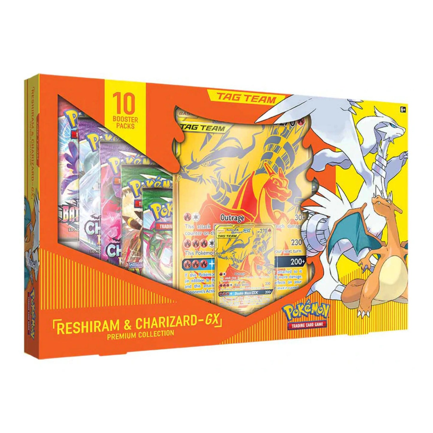 Pokemon Reshiram & Charizard Gx Premium Collection