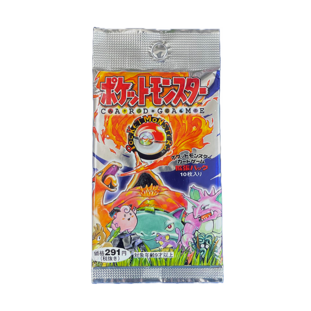 Pokemon Base Set Pack Japanese *Live Rips Only