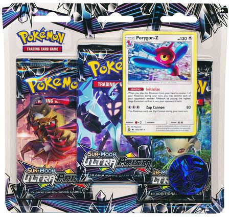 Pokemon Ultra Prism 3 Pack Blister