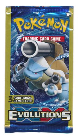 Pokemon XY Evolutions 3 Card Mini Booster Pack
