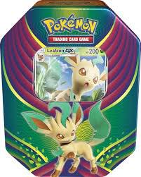 Pokemon Leafeon GX Evolution Celebration Tin