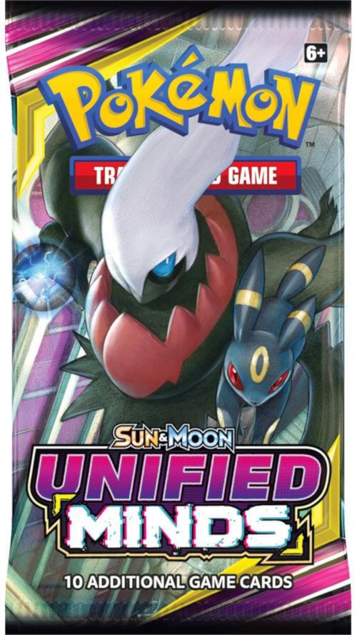 Pokemon Sun And Moon Unified Minds Booster Pack