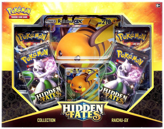 Pokemon Hidden Fates Raichu GX Collection Box