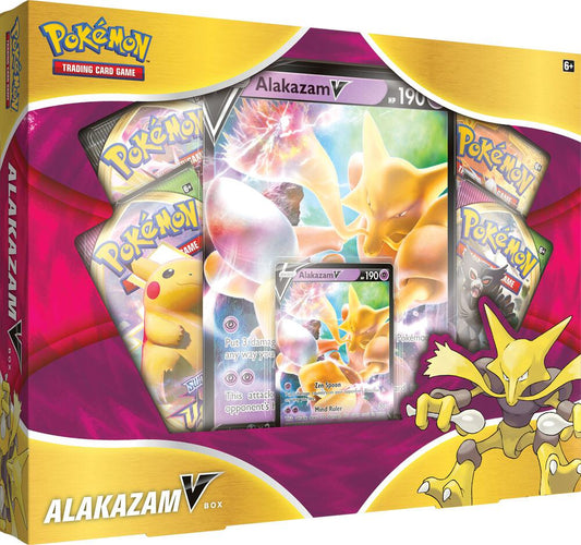 Pokemon Alakazam V Box SWSH