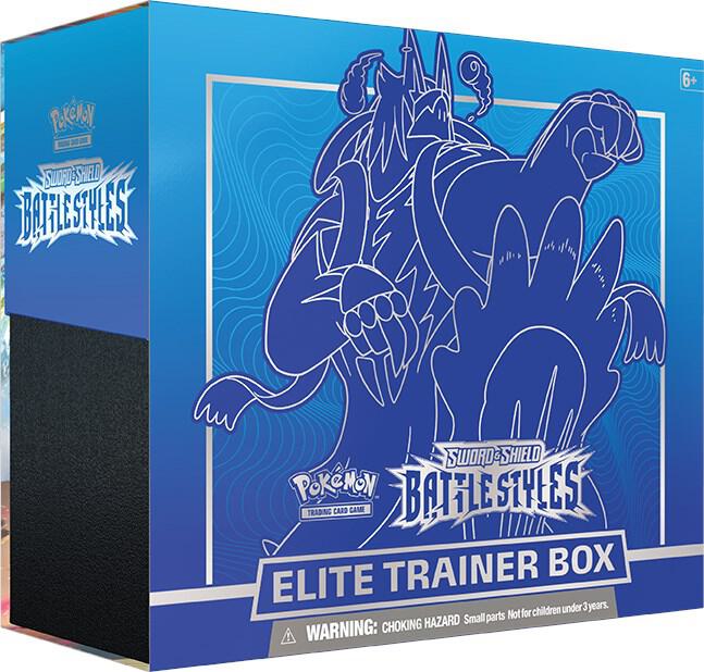 Pokemon Battle Styles Elite Trainer Box Rapid Strike (Blue)