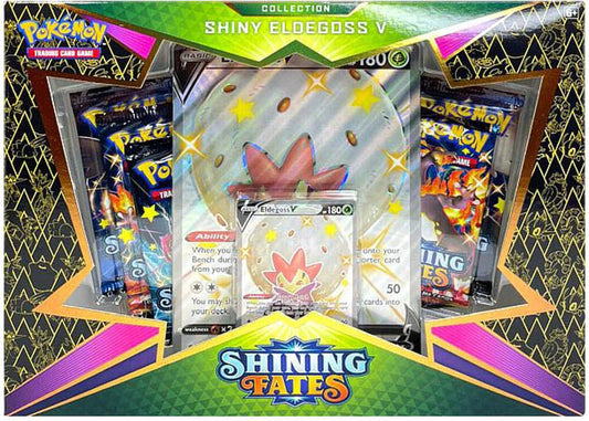 Pokemon Shining Fates Collection Shiny Eldegoss V