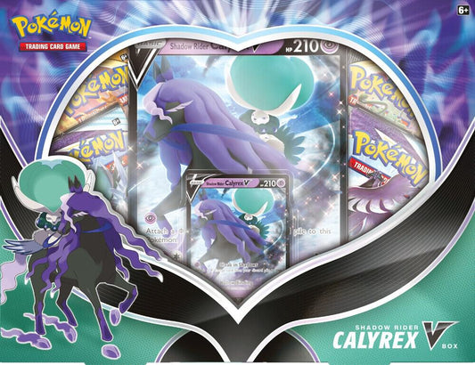 Pokemon Shadow Rider Calyrex V Box