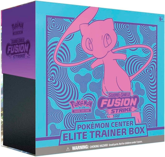 Pokemon Fusion Strike Elite Trainer Box Pokemon Center Edition