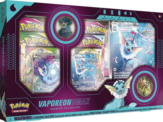 Pokemon Vaporeon Vmax Premium Collection