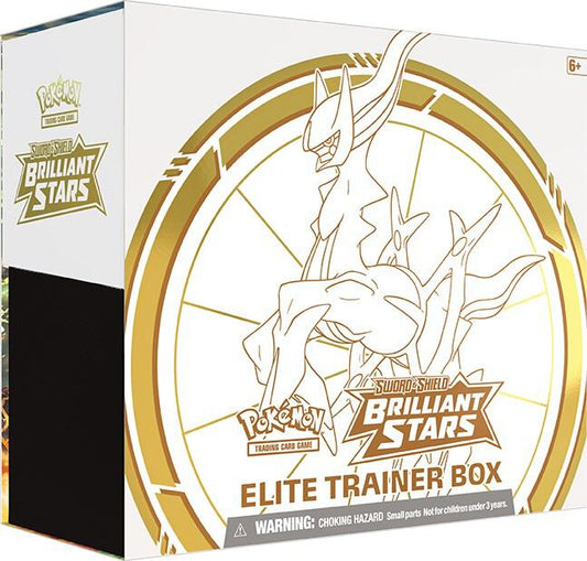 Pokemon Sword And Shield Brilliant Stars Elite Trainer Box