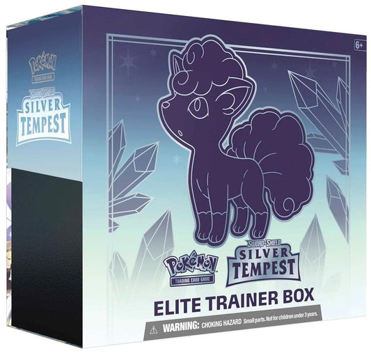 Pokemon Sword And Shield Silver Tempest Elite Trainer Box