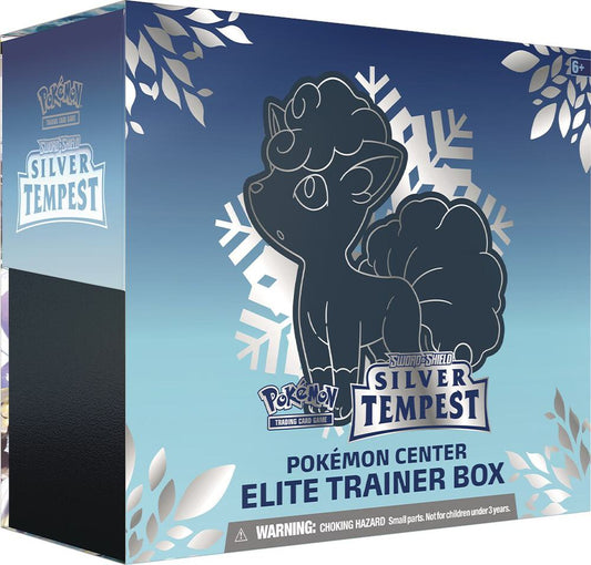 Pokemon Silver Tempest Elite Trainer Box Pokemon Center