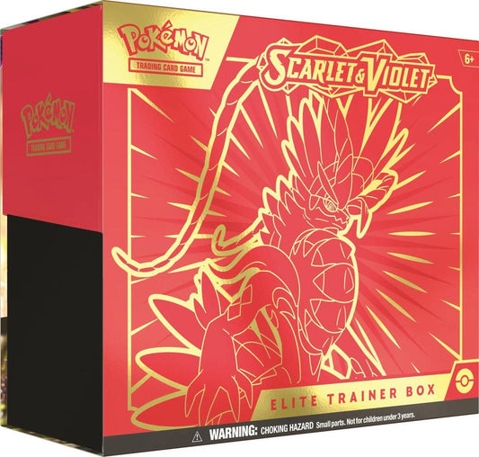 Pokemon Scarlet and Violet Elite Trainer Box Koraidon