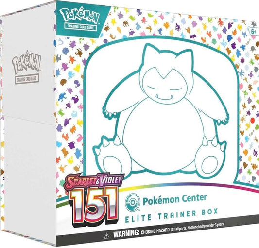 Pokemon 151 Elite Trainer Box Pokemon Center