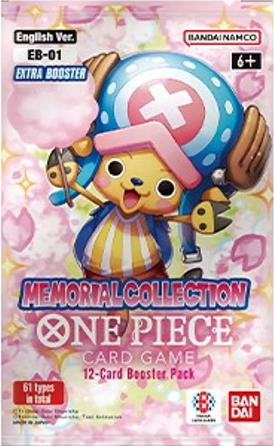 One Piece Card Game EB-01 Memorial Collection Booster Pack