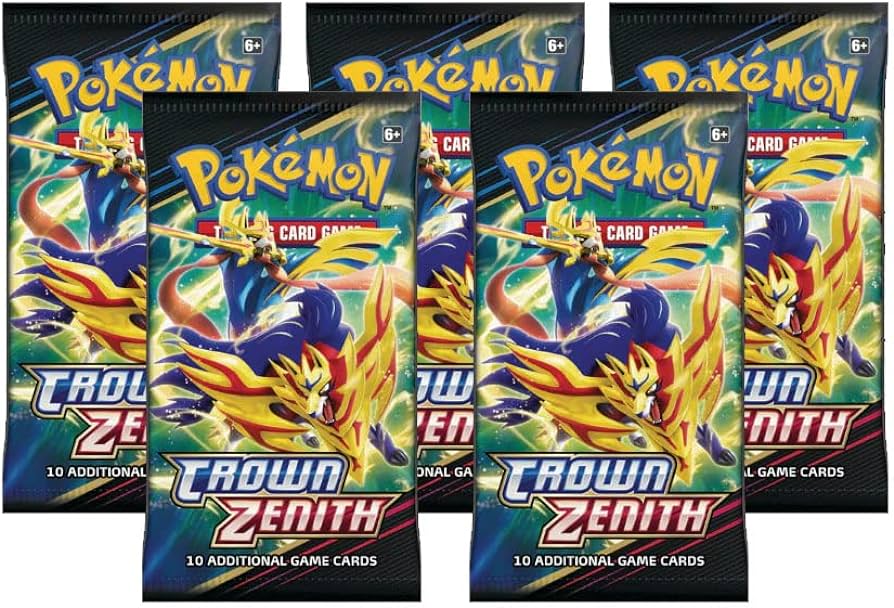 Crown Zenith Booster Packs x10