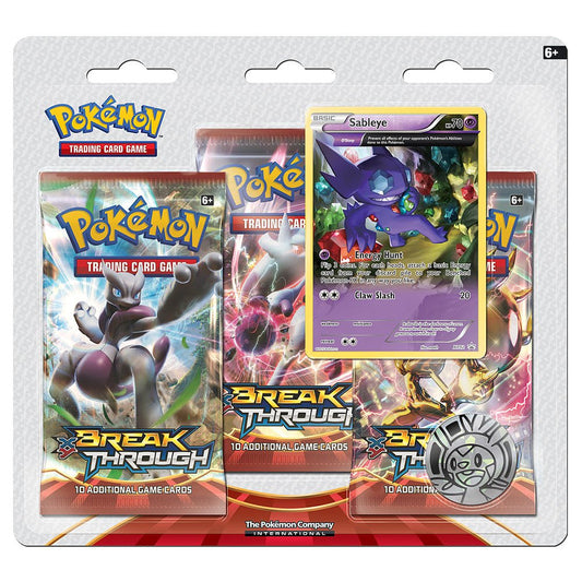 Pokemon Xy BREAKthrough 3 Pack Blister