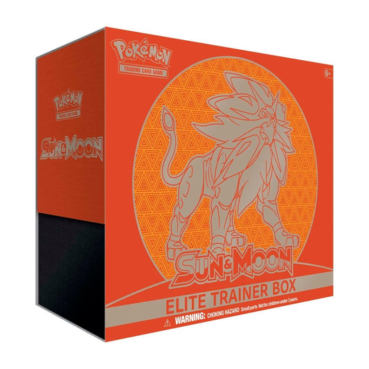 Pokemon Sun And Moon Base Set Elite Trainer Box (Solgaleo)
