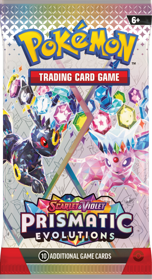 Pokemon Prismatic Evolutions Booster Pack