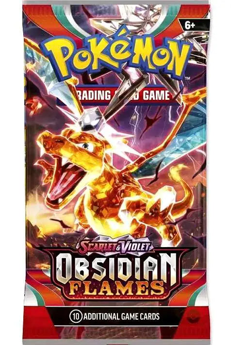 Obsidian Flames Booster Pack x 10