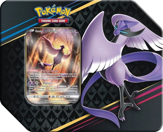 Pokemon Crown Zenith Galarian Articuno Tin SwSh