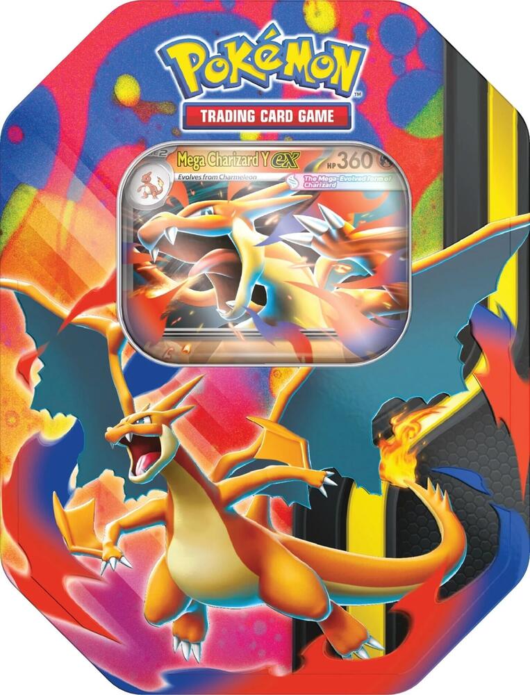 Pokemon Mega Charizard Tin (Mega Charizard Y)
