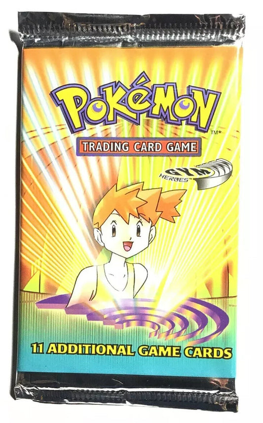 *Guaranteed Heavy* Pokemon Gym Heroes Pack [Live Rips ONLY]