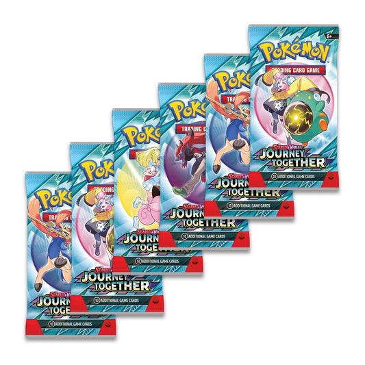 Pokemon Journey Together SV09 Booster Pack x10