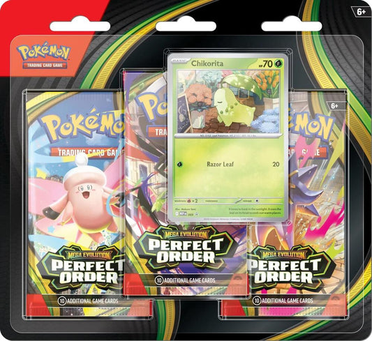 Pokemon Perfect Order 3 Pack Blister
