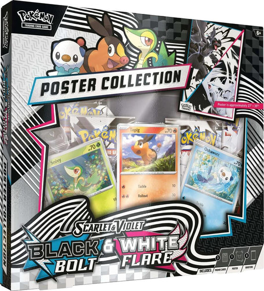 Pokemon Black Bolt White Flare Unova Poster Collection