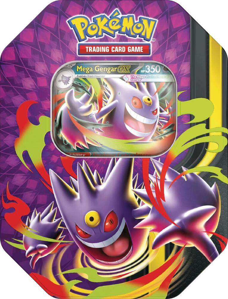 Pokemon Mega Moonlit Tin [Mega Gengar ex]