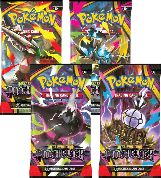 Pokemon Pitch Black Booster Pack x10