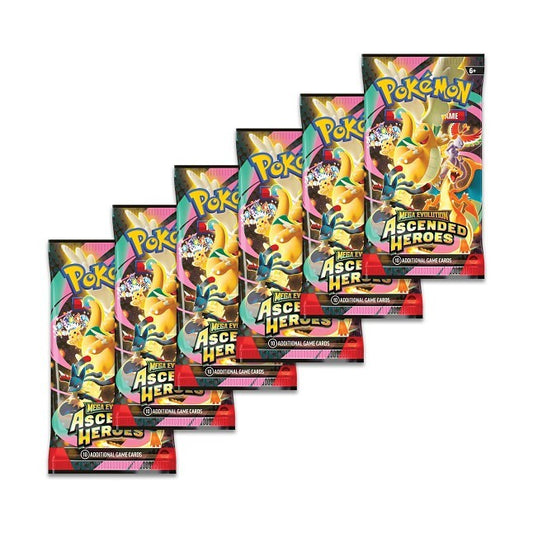 Pokemon Ascended Heroes Booster Pack x10