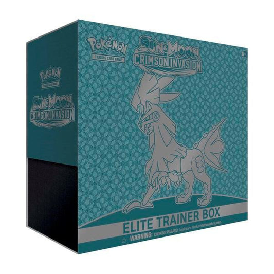 Pokemon Sun and Moon Crimson Invasion Elite Trainer Box