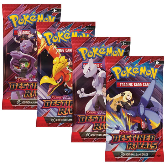 Pokemon Destined Rivals Booster Pack x10