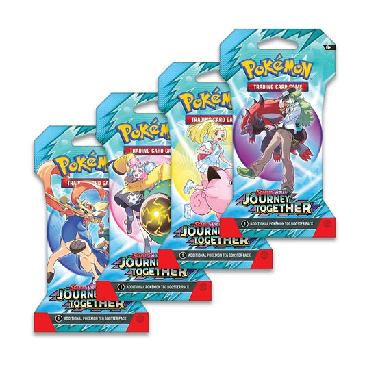 Pokemon Journey Together Sleeved Booster Pack x10