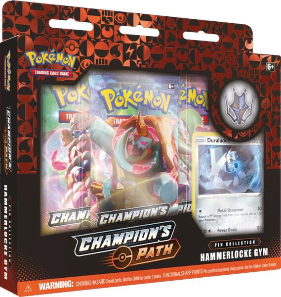 Pokemon Champion's Path Pin Collection [Hammerlocke Gym]