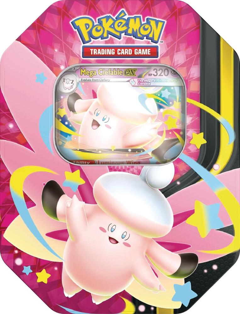 Pokemon Mega Moonlit Tin [Mega Clefable ex]