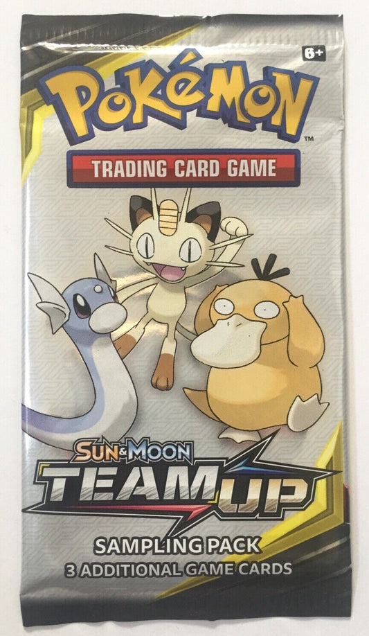 Pokemon Sun & Moon Team Up Sampling Pack (3 Cards)