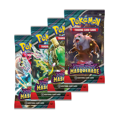 Pokemon Twilight Masquerade Booster Pack x10