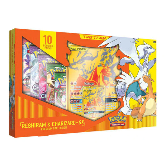 Pokemon Reshiram & Charizard Gx Premium Collection